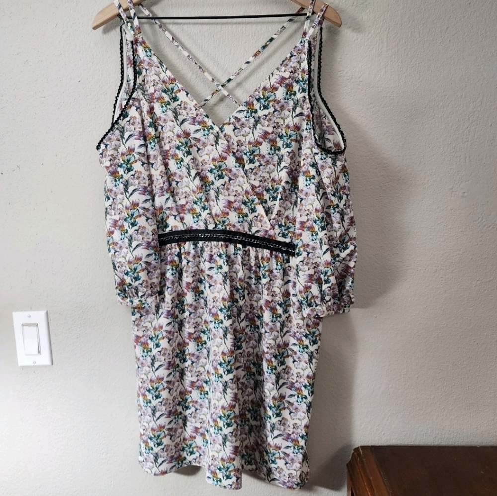 Topshop Floral Spring Whimsigoth Fairy Dress Size‎ 8